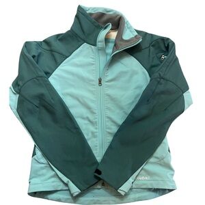 Cloudveil Women's Bluegrass/Laurel Rayzar soft shell lightweight Jacket
